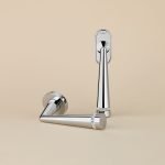 Ιταλικό Χρώμιο Ματ Πόμολο με ροζέτα Led Mesh με Swarovski® crystals 072 - Image 2