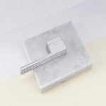 Ιταλικό Χρώμιο Ματ Πόμολο με ροζέτα Loft Zincral Mesh με Swarovski® crystals 085 - Image 5