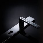 Ιταλικό Χρώμιο Πόμολο με Πλάκα Reflex με Swarovski® crystals 113 - Image 2