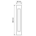 Ιταλική Vintage Λαβή Έλξης Daisy Μπρονζέ Ματ 038 - Image 2