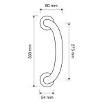 Ιταλική Επίχρυση Λαβή Elika με Swarovski® crystals 009 - Image 2