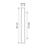 Ιταλική Vintage Λαβή Frida Μπρονζέ Ματ 054 - Image 2