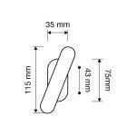 Ιταλικό Επίχρυσο Γρυλόχερο Idea Crystal με Swarovski® crystals 067 - Image 2