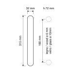 Ιταλική Λαβή Kendo σε Χρώμιο 101 - Image 2