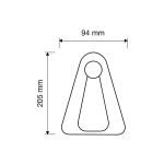 Ιταλικό Ρόπτρο Liberty French gold 084 - Image 2