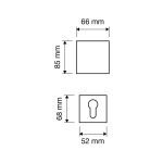 Ιταλικό Vintage Περιστεφόμενο Πόμολο Liberty French gold 087 - Image 2