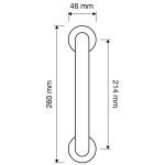 Ιταλική Επίχρυση Λαβή Ninfa Crystal με Swarovski® crystals 086 - Image 2