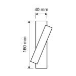 Ιταλικό Επίχρυσο Γρυλόχερο Profilo Mesh με Swarovski® crystals 109 - Image 2