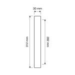 Ιταλική Χρώμιο Λαβή Reflex με Swarovski® crystals 111 - Image 2