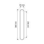 Ιταλική Επίχρυση Λαβή Shell Mesh με Swarovski® crystals 003 - Image 2