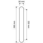 Ιταλική Επίχρυση Λαβή Tiffany Mesh με Swarovski® crystals 139 - Image 2