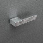 Ιταλικό Χρώμιο Ματ Πόμολο με ροζέτα Loft Zincral Mesh με Swarovski® crystals 085 - Image 3