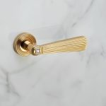 Ιταλικό Επίχρυσο Πόμολο με ροζέτα Opera Crystal με Swarovski® crystals 096 - Image 2