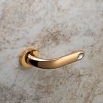 Ιταλικό Επίχρυσο Πόμολο με ροζέτα Point Crystal με Swarovski® crystals 100 - Image 2