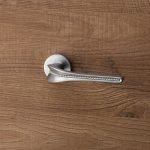 Ιταλικό Χρώμιο Ματ Πόμολο Spirit Mesh με ροζέτα με Swarovski® crystals 143 - Image 2