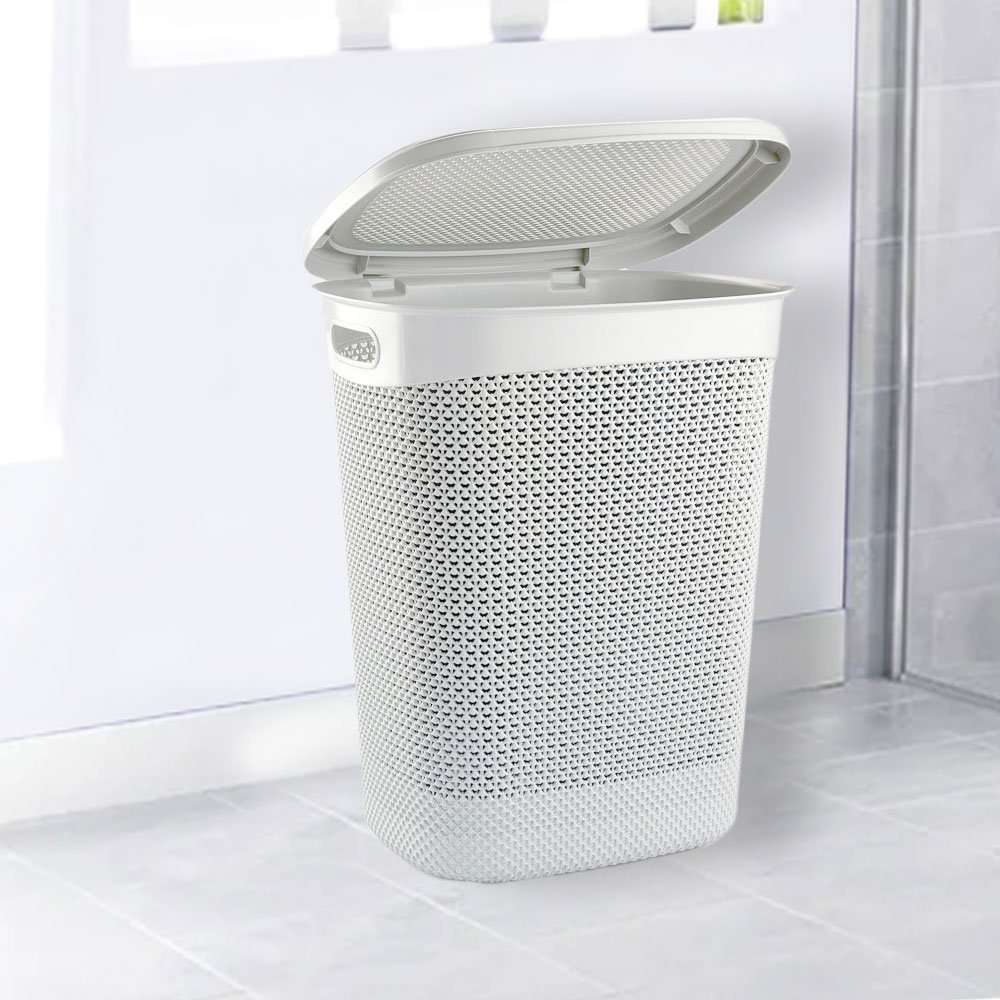 laundry-basket-sl7345-2-45x37.5x57cm-7345b ΚΑΛΑΘΙ ΑΠΛΥΤΩΝ SL7345-2 45x37.5x57cm - Image 1