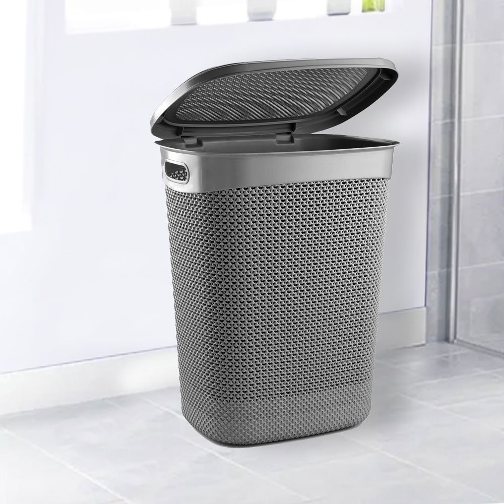 laundry-basket-sl7345-4-45x37.5x57cm-7345d ΚΑΛΑΘΙ ΑΠΛΥΤΩΝ SL7345-4 45x37.5x57cm - Image 1