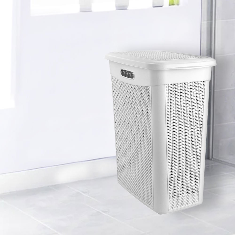 laundry-basket-sl7346-4-46x29x55cm-7346d ΚΑΛΑΘΙ ΑΠΛΥΤΩΝ SL7346-4 46x29x55cm - Image 1