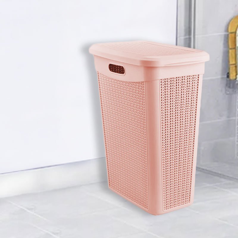laundry-basket-sl7347-2-46x29x55cm-43lt-7347b ΚΑΛΑΘΙ ΑΠΛΥΤΩΝ SL7347-2 46x29x55cm 43LT - Image 1