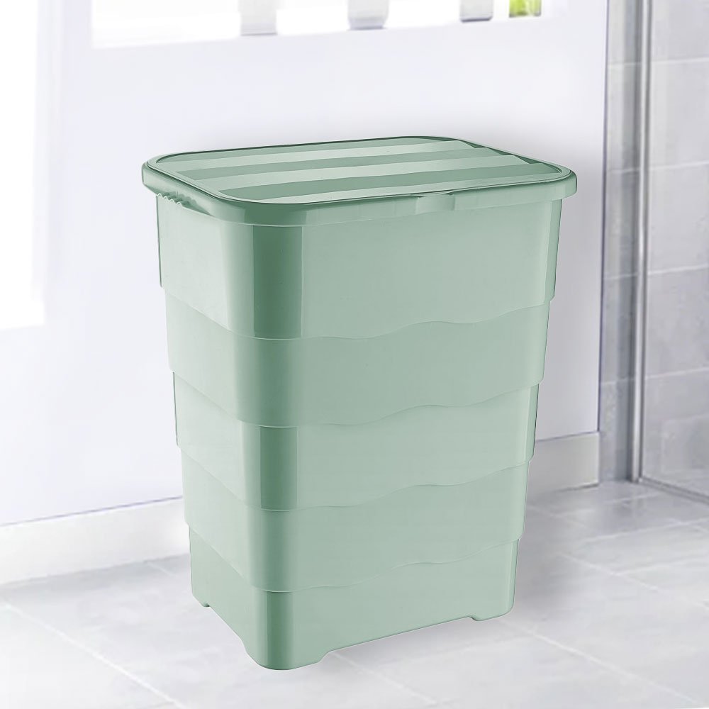 laundry-basket-sl7348-1-47x36x56cm-65lt-7348a ΚΑΛΑΘΙ ΑΠΛΥΤΩΝ SL7348-1 47x36x56cm 65LT - Image 1