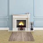 Δερμάτινο χαλάκι SL8530-2 50x80