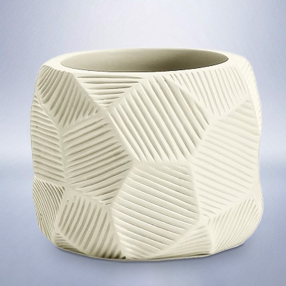 potirothiki-polyresin-sl8142-lefki-8x8x84-cm-8142white ΠΟΤΗΡΟΘΗΚΗ POLYRESIN SL8142 ΕΚΡΟΥ 8x8x8,4 cm - Image 1