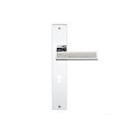 Ιταλικό Χρώμιο Πόμολο με Πλάκα Riflesso Mesh με Swarovski® crystals 126