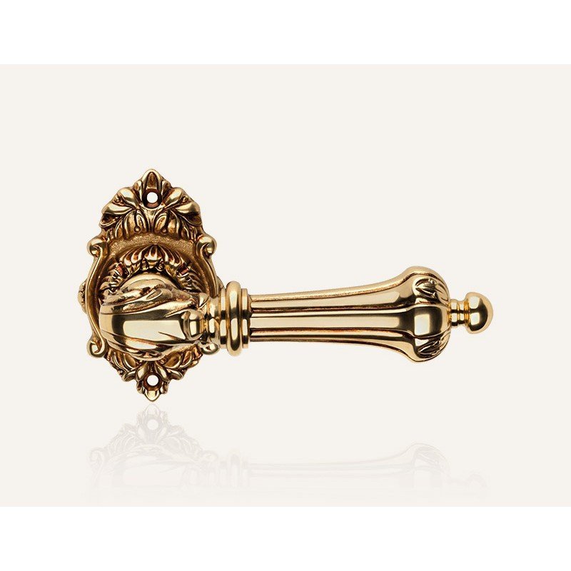 still-charme-of-door-handle Ιταλικό Vintage Πόμολο Charme French gold με ροζέτα 035 - Image 1