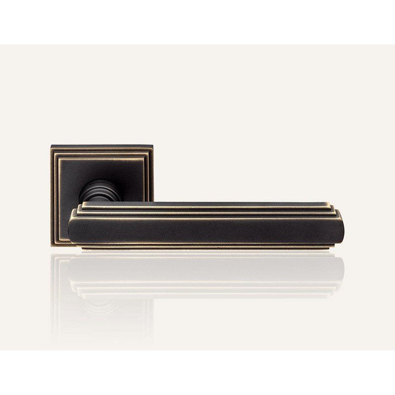 still-glamor-bm-door-handle Ιταλικό Vintage Πόμολο Glamor Μπρονζέ με ροζέτα 065 - Image 1