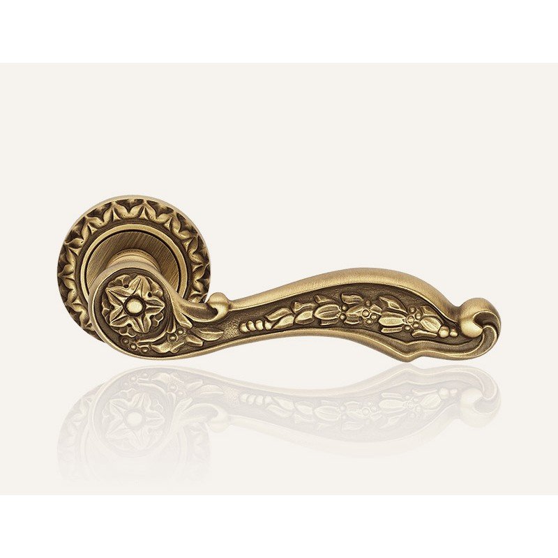 still-jardin-pm-door-handle Ιταλικό Vintage Πόμολο Jardin Μπρονζέ Ματ με ροζέτα 077 - Image 1
