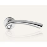 Ιταλικό Χρώμιο Ματ Πόμολο με ροζέτα Nau Crystal με Swarovski® crystals 083