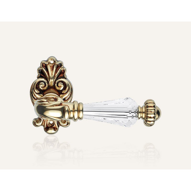 still-ninfa-crystal-of-door-handle Ιταλικό Μπρονζέ Πόμολο με ροζέτα Ninfa Crystal με Swarovski® crystals 088 - Image 1
