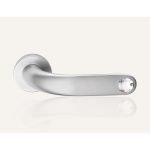 Ιταλικό Χρώμιο Ματ Πόμολο με ροζέτα Point Crystal με Swarovski® crystals 102