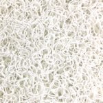 Πατάκι - Ταπέτο Εισόδου pvc υλικό 12mm Λευκό