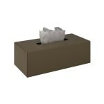 Επικαθήμενη / Επιτοίχια Θήκη Χαρτομάντηλων - Matt Light Bronze, Pam & Co, W25 x D13 x H7,5 (cm), 120-963