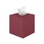 Θήκη Χαρτομάντηλων Κύβος - Matt Bordeaux, Pam & Co, W13 x D13 x H13 (cm), 124-153