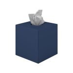 Θήκη Χαρτομάντηλων Κύβος - Matt Navy Blue, Pam & Co, W13 x D13 x H13 (cm), 124-203