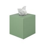 Θήκη Χαρτομάντηλων Κύβος - Matt Mint, Pam & Co, W13 x D13 x H13 (cm), 124-903
