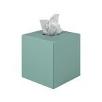 Θήκη Χαρτομάντηλων Κύβος - Matt Turquoise, Pam & Co, W13 x D13 x H13 (cm), 124-913