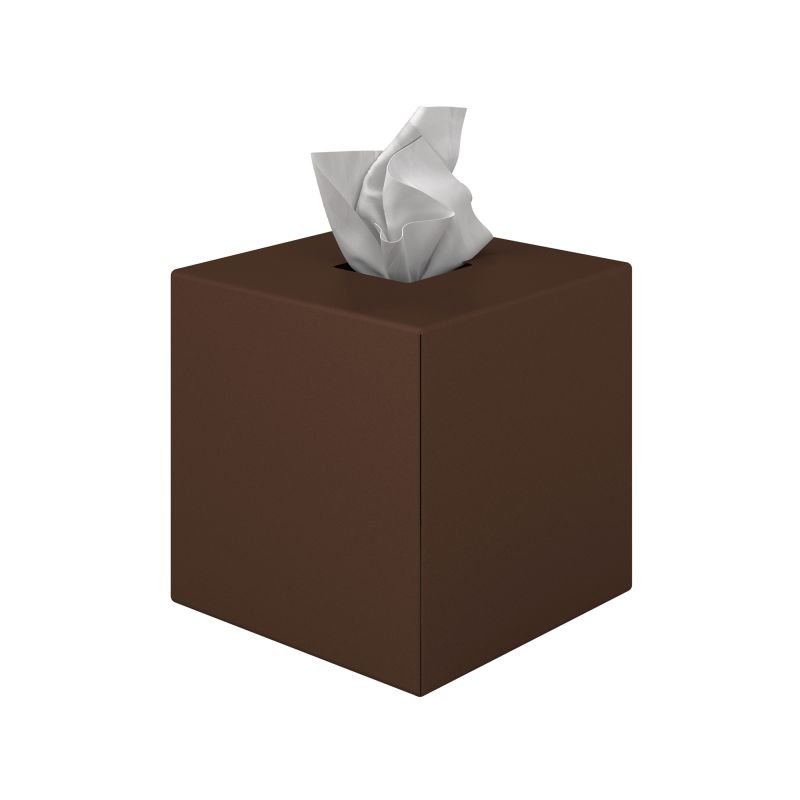 66e496266c1e9_124-943 Θήκη Χαρτομάντηλων Κύβος - Matt Wenge, Pam & Co, W13 x D13 x H13 (cm), 124-943 - Image 1