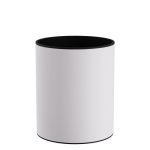 Καλάθι Γραφείου / Δωματίου 15 Lit - Matt White, Pam & Co, Ø25 x H30 (cm), 2530-033