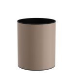 Καλάθι Γραφείου / Δωματίου 15 Lit - Matt Beige, Pam & Co, Ø25 x H30 (cm), 2530-103