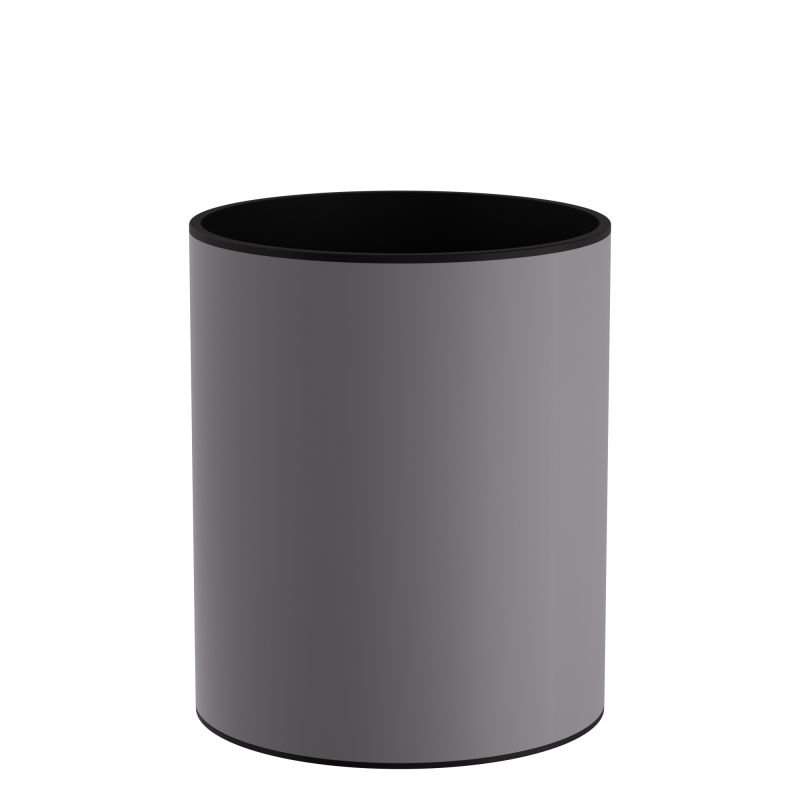 66e6bf5b640e7_2530-163 Καλάθι Γραφείου / Δωματίου 15 Lit - Matt Concrete Grey, Pam & Co, Ø25 x H30 (cm), 2530-163 - Image 1