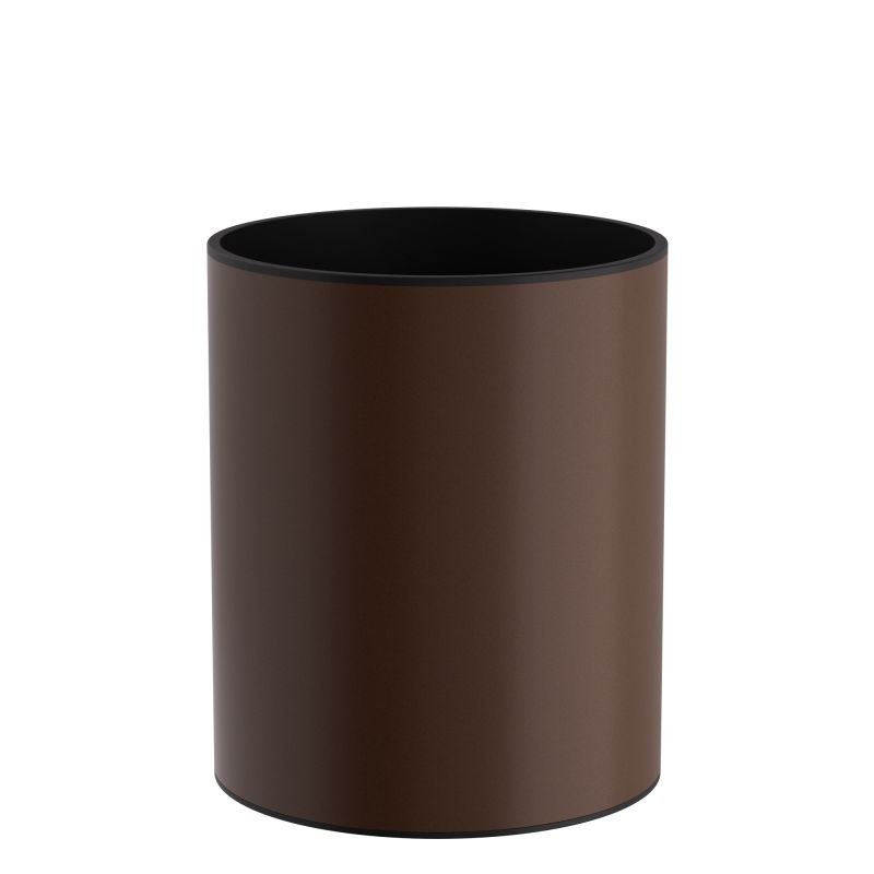 66e6bf5c5b0d7_2530-943 Καλάθι Γραφείου / Δωματίου 15 Lit - Matt Wenge, Pam & Co, Ø25 x H30 (cm), 2530-943 - Image 1