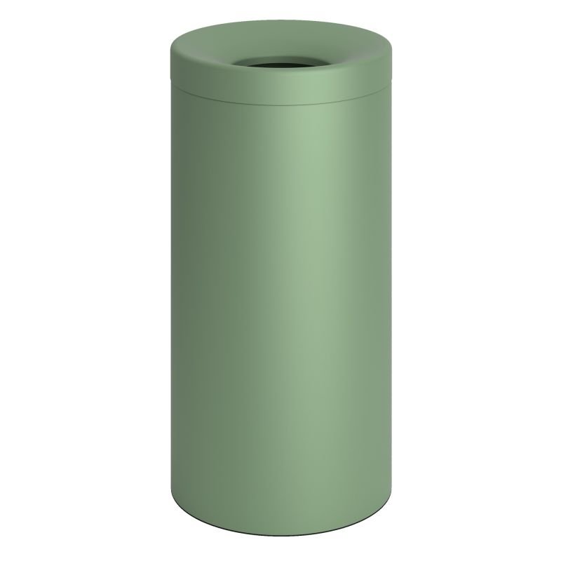 66eb0c48aaa1f_663470-903 Καλάθι Απλύτων 65 Lit - Matt Mint, Pam & Co, Ø34 x H70 (cm), 663470-903 - Image 1