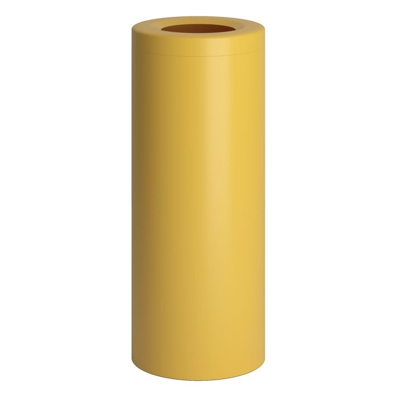 66fbeee16c1be_30-2557-603 Καλάθι Απορριμμάτων 30 Lit - Matt Yellow, Pam & Co, Ø25 x H57 (cm), 30-2557-603 - Image 1