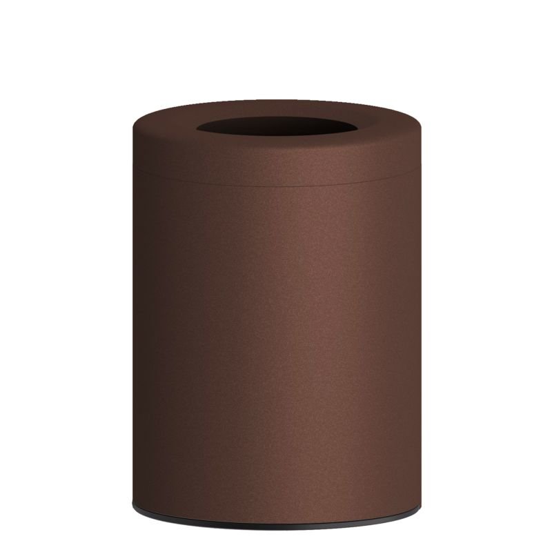 66fc00aec1203_2536-943 Καλάθι Γραφείου / Δωματίου 12 Lit - Matt Wenge, Pam & Co, Ø25 x H30 (cm), 2536-943 - Image 1