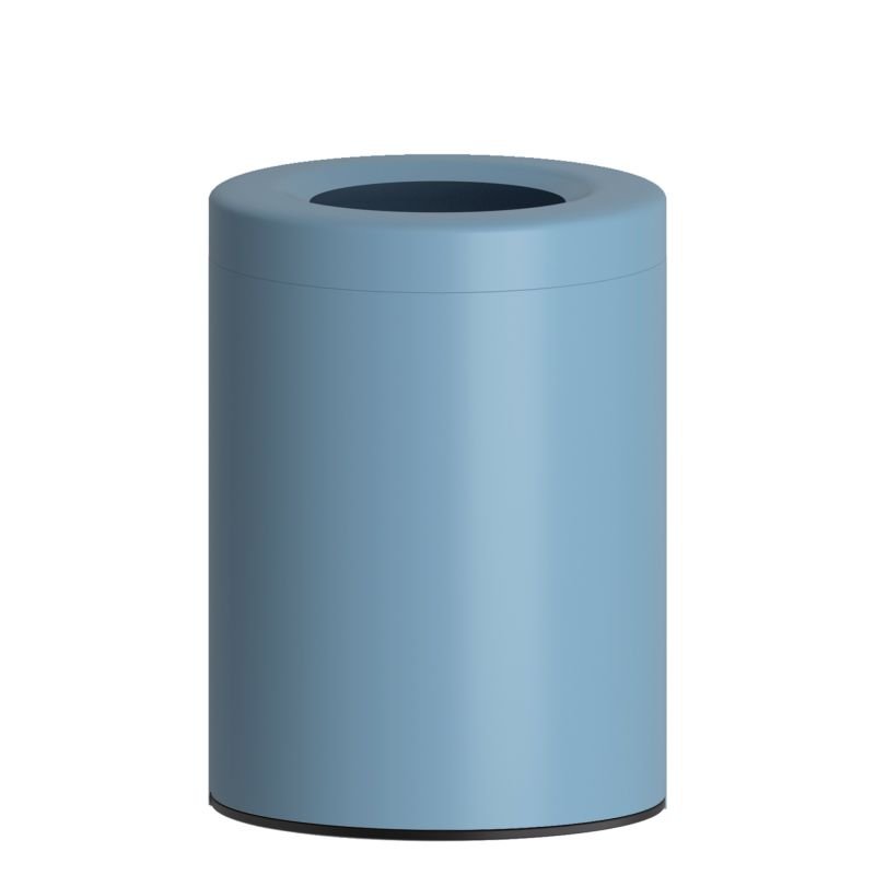 66fc00d48b904_2536-923 Καλάθι Γραφείου / Δωματίου 12 Lit - Matt Ciel, Pam & Co, Ø25 x H30 (cm), 2536-923 - Image 1