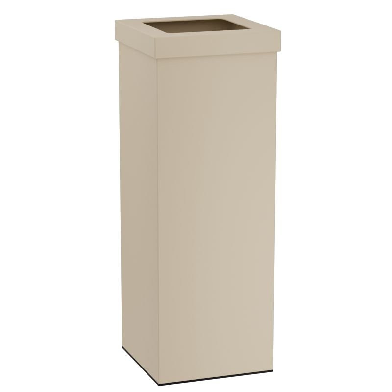 67015e41700da_212160-703 Καλάθι Απλύτων 30 Lit - Matt Ivory, Pam & Co, W20 x D20 x H60 (cm), 212160-703 - Image 1