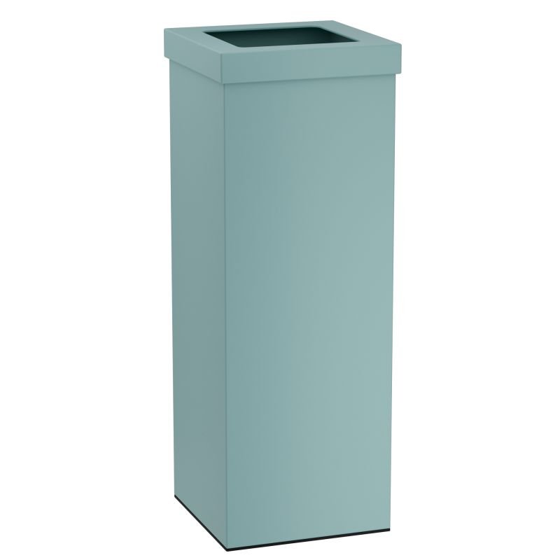 67015e4229d6a_212160-913 Καλάθι Απλύτων 30 Lit - Matt Turquoise, Pam & Co, W20 x D20 x H60 (cm), 212160-913 - Image 1